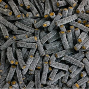 Salted Black Licorice Logs